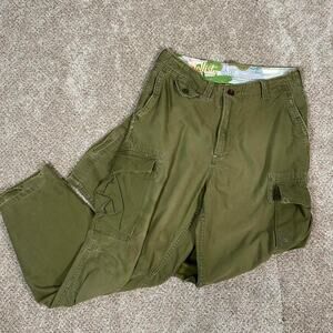 Rare Vintage Hollister Green Cargo
